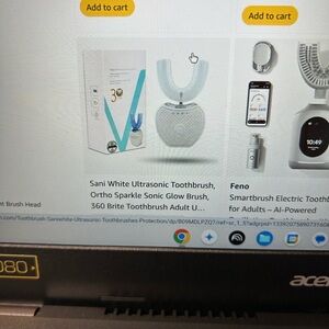 Sani White Ultrasonic Toothbrush